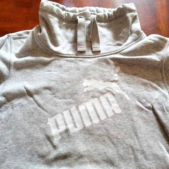 Puma Sweatshirt Grey Size Large - Picture 2 of 6